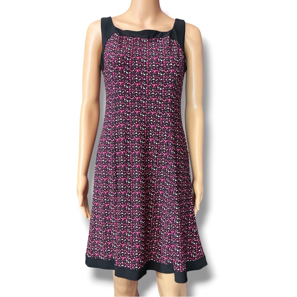 Chaps Midi Scoop Neck Dress